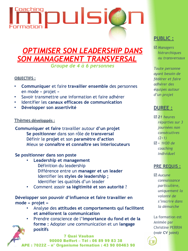 MANAGEMENT TRANSVERSAL P1